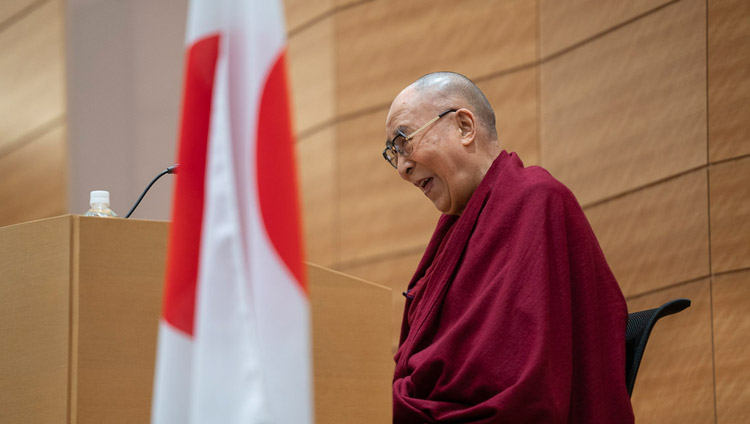 Sua Santità il Dalai Lama incontra il gruppo parlamentare giapponese per il Tibet a Tokyo, Giappone, il 20 novembre 2018. Foto di Tenzin Choejor