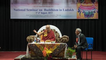 Inaugurazione del seminario “Il Buddhismo in Ladakh”