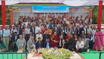 92° Incontro annuale dell’Associazione delle Università Indiane a Sarnath. Sessione inaugurale