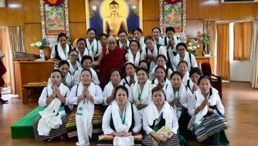 Incontro con le rappresentanti dell’Associazione delle donne tibetane