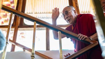 Il Dalai Lama arriva a Leh