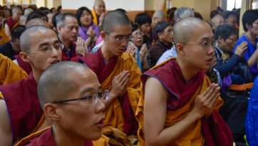 Ripresa degli insegnamenti a Dharamsala