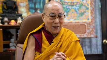 Grazie da Sua Santità il Dalai Lama