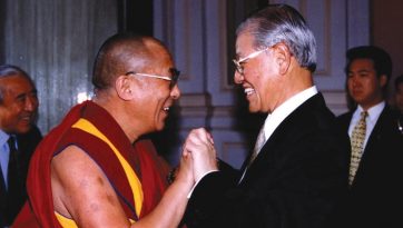 Condoglianze per il passaggio del Presidente Taiwanese Lee Teng-hui