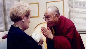 Condoglianze per Madeleine Albright