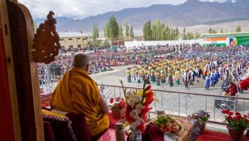 Discorso ai tibetani in Ladakh
