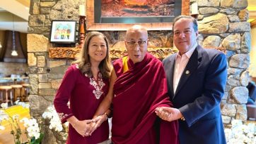 Sua Santità il Dalai Lama lascia il Nord dello Stato di New York