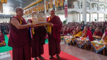 Celebrazioni di Ganden Ngamchö al Monastero di Drepung