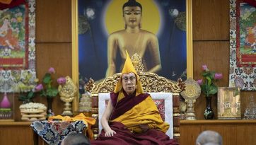 Annuncio dell'Insegnamento Live Webcast di Sua Santità il Dalai Lama sulla "Preziosa Ghirlanda”